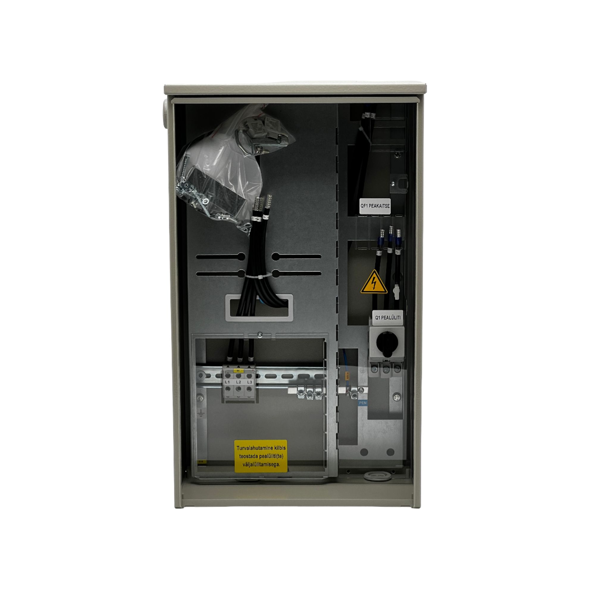 Liitumiskilp HELK 1 XP-63A, 3F 63A, 1 arvestikoht, juhtmestusega - Image 3