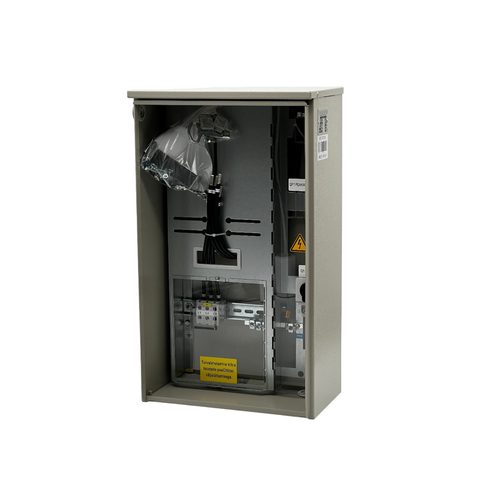 Liitumiskilp HELK 1 XP-63A, 3F 63A, 1 arvestikoht, juhtmestusega - Image 2