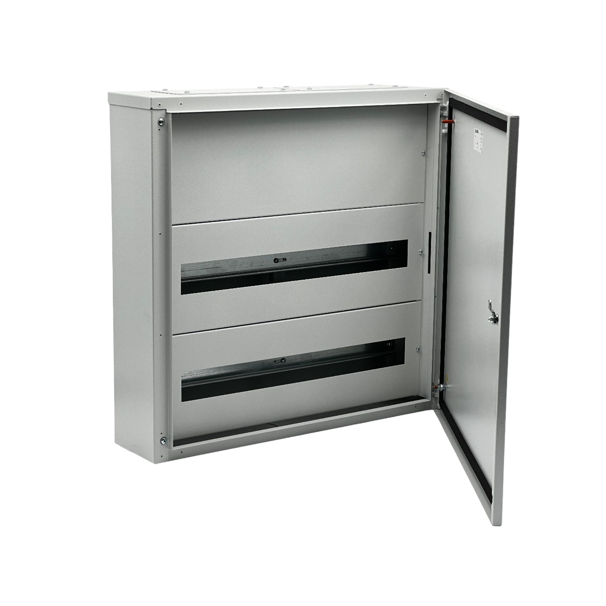 Jaotuskilp JXJ48-24, 48 moodulit, 2 rida, IP44, metall, hall