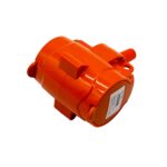 Jätkupesa 2-ne, 16A 250V, IP54, oranž