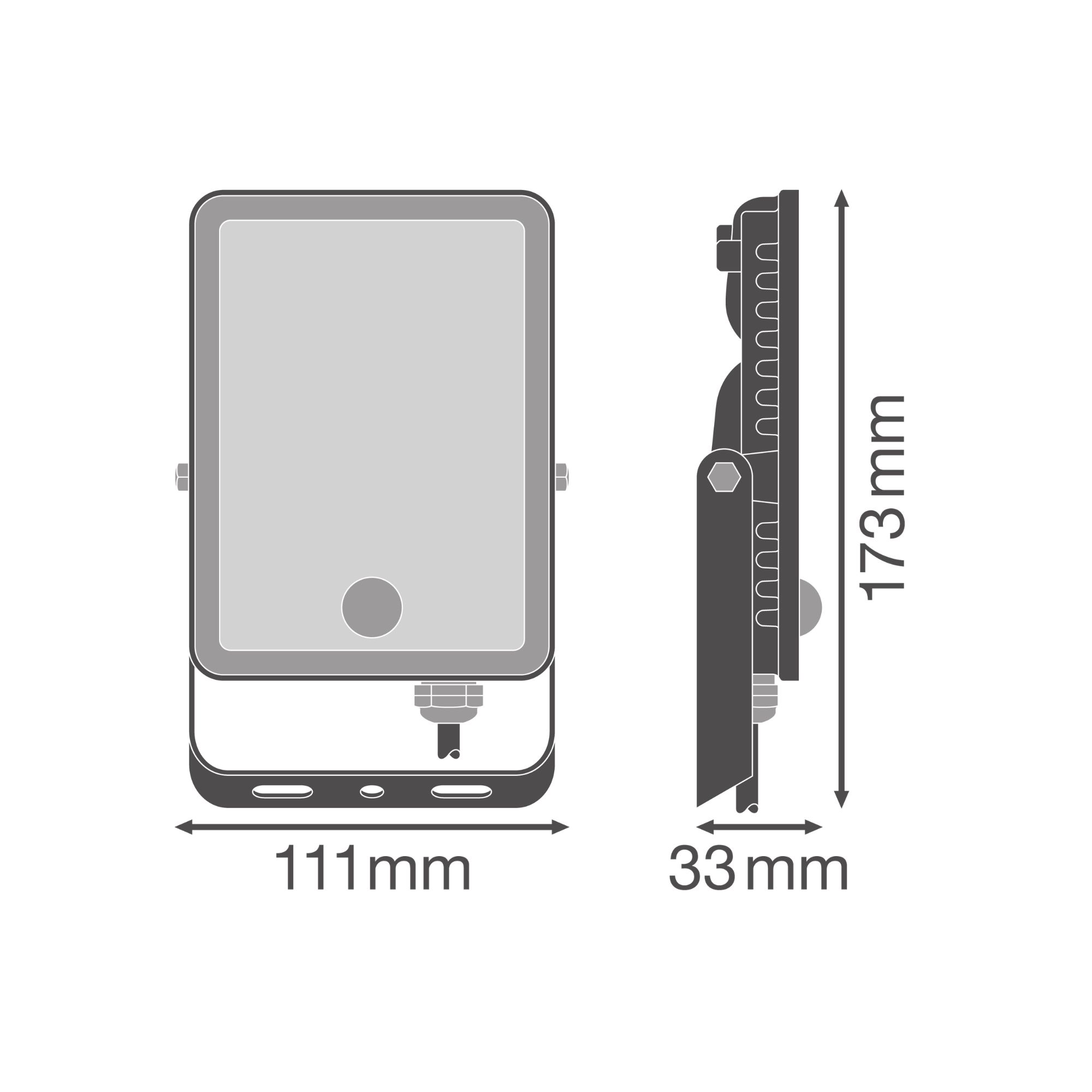 LED prožektor Essential sensoriga, 20W/840, 1900lm, IP65, Ledvance - Image 3