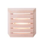 LED Saunavalgusti Saunaled Sq, 8W, 2700K, 500lm, IP65, +5..+60C, Airam