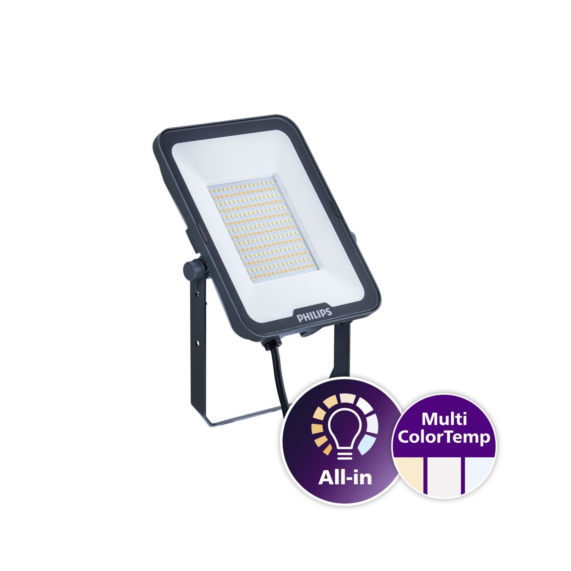 LED prožektor BVP167, 70W, 7700/8400lm, 3000K / 4000K / 6500K, Philips