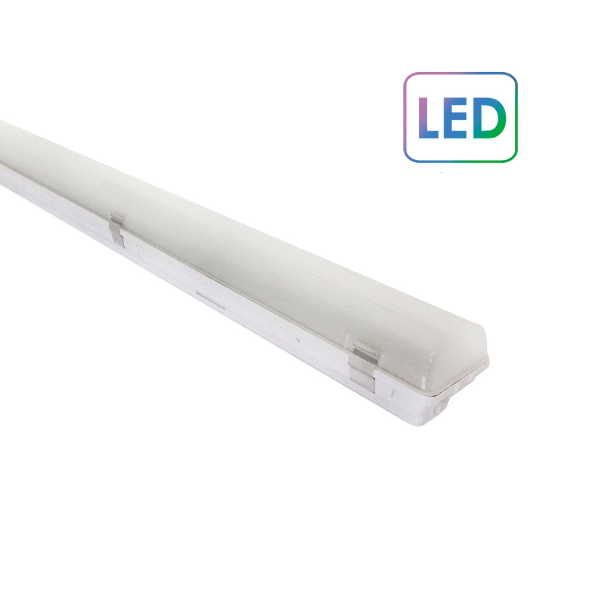 Tööstusvalgusti DCW114, 99W, 14500lm, 4000K, IP66, IK05, 120cm