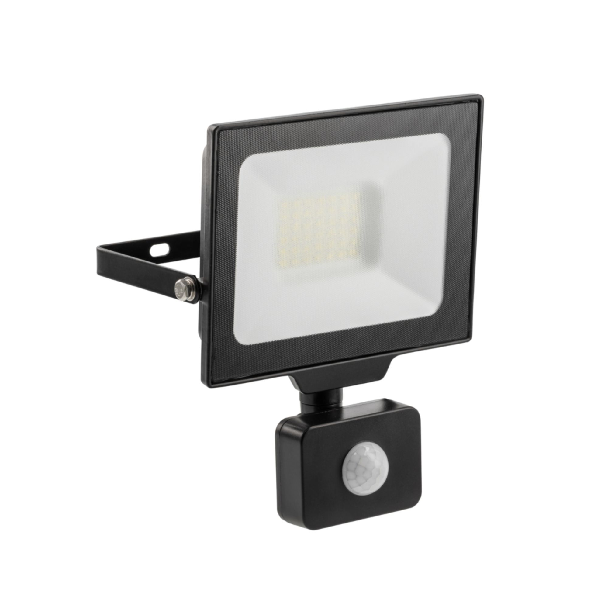 Prožektor liikumisanduriga G-TECH, 30W, 3000lm, 4000K, IP65, 120*, must