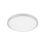 LED plafoon ATOL, 32W, 2560lm, 4000K, hõbedane raam, IP54, 400mm, GTV