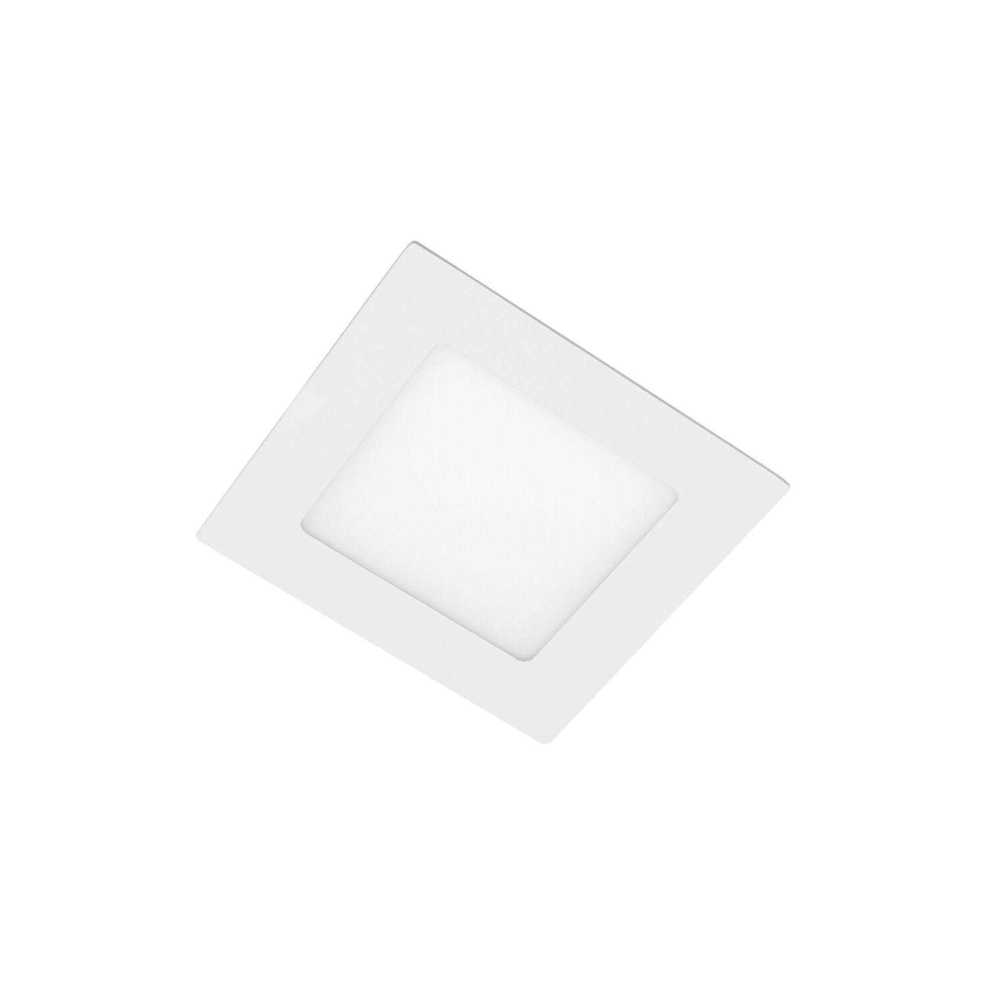 LED plafoon MATIS, 3W, 200lm, 3000K, kandiline, süvistatav, IP20