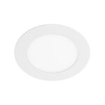 LED plafoon ORIS, 7W, 560lm, 3000K, ümar, süvistatav, IP20