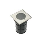 Süvistatav õuevalgusti ALFA-K, GU10, max 50w, IP67, 11x11cm, kandiline, GTV