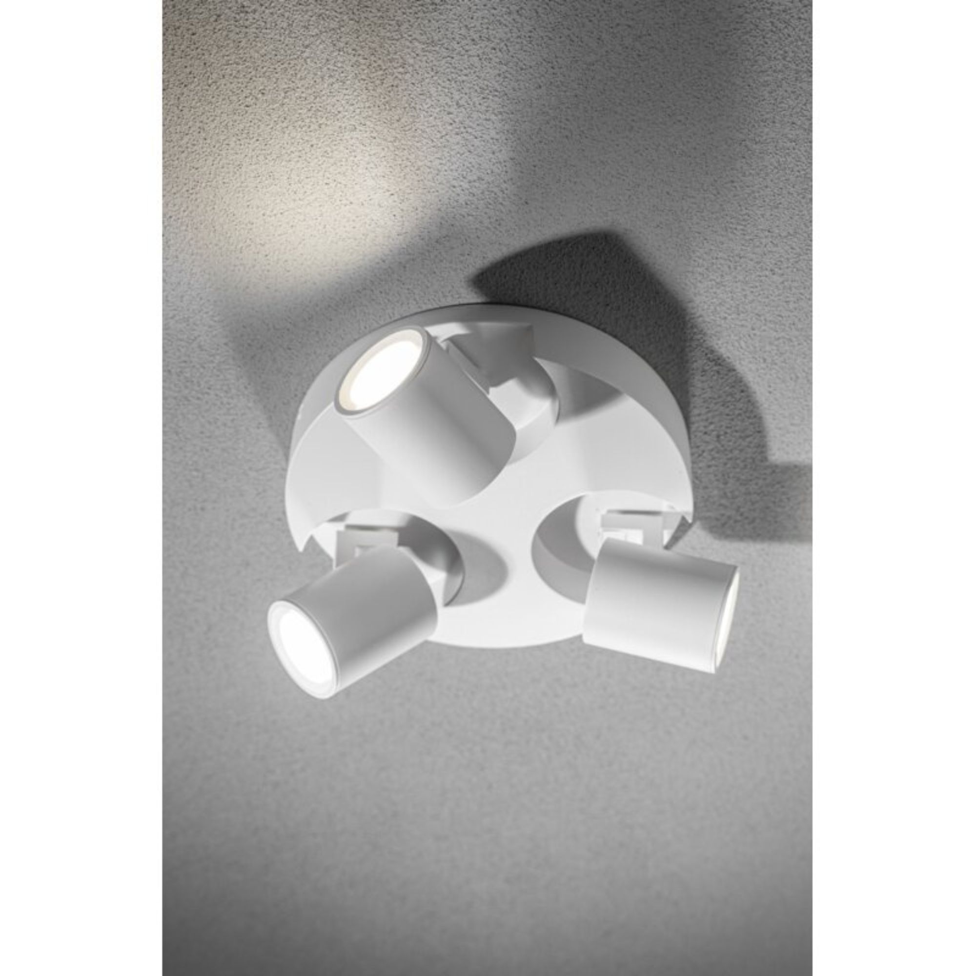 Spotvalgusti BLINK II, 3-ne, GU10, 3*20W, alumiinium, valge, IP20, GTV - Image 2