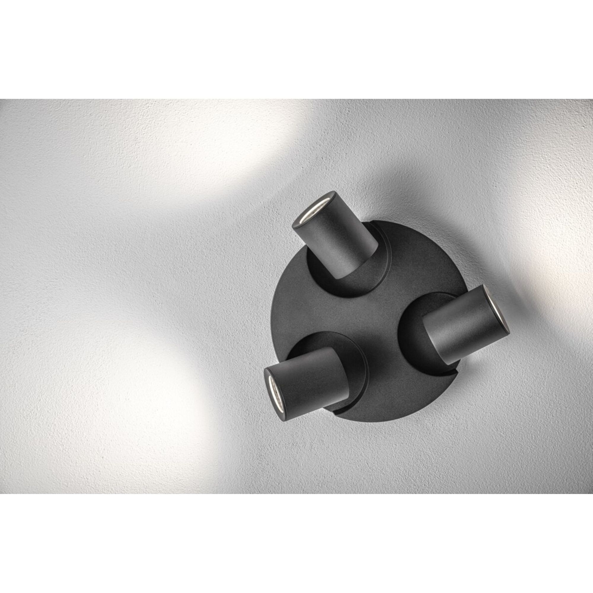 Spotvalgusti BLINK II, 3-ne, GU10, 3*20W, alumiinium, must, IP20, GTV - Image 3