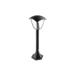 Aiavalgusti MARINA, E27, IP54, max. 20 W, posti kõrgus 570 mm, must, GTV