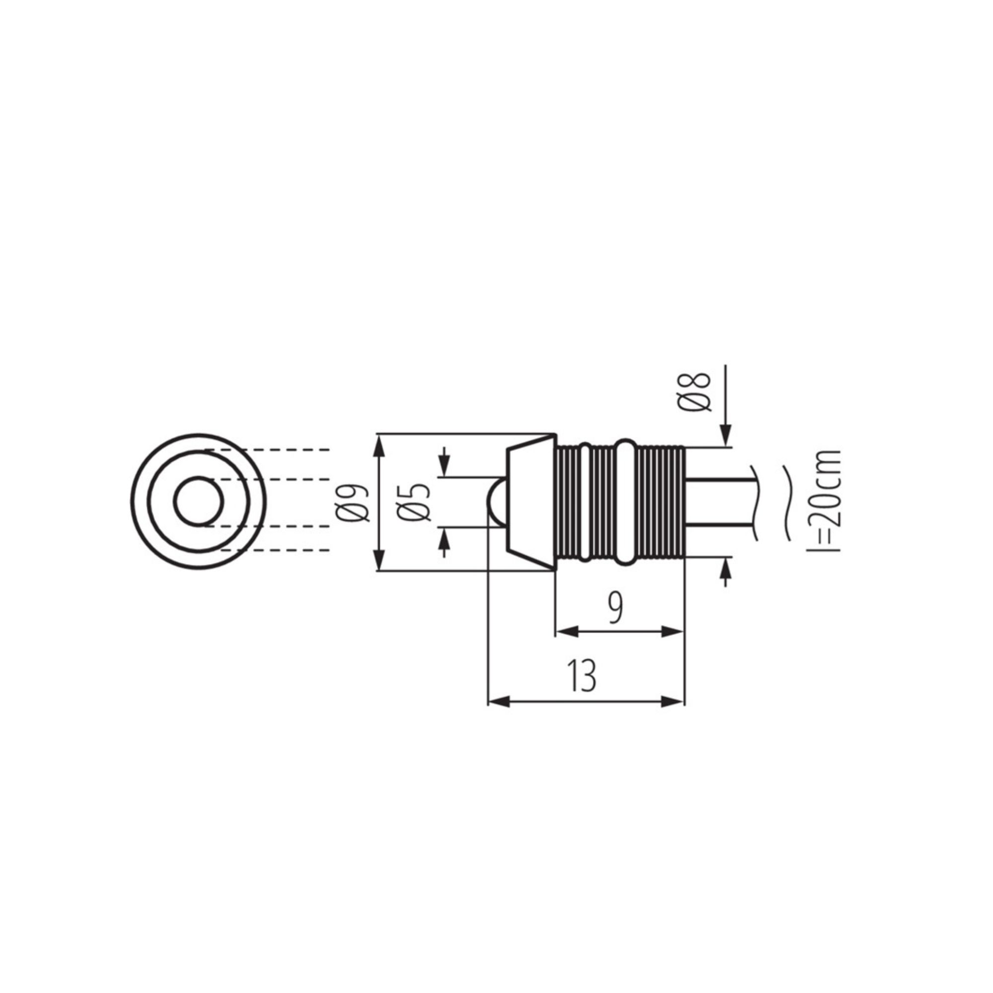 Dekoratiivvalgustus OYO LED, komplektis 5tk, 5x0.22W, 12VDC, 5x5lm, Kanlux - Image 2