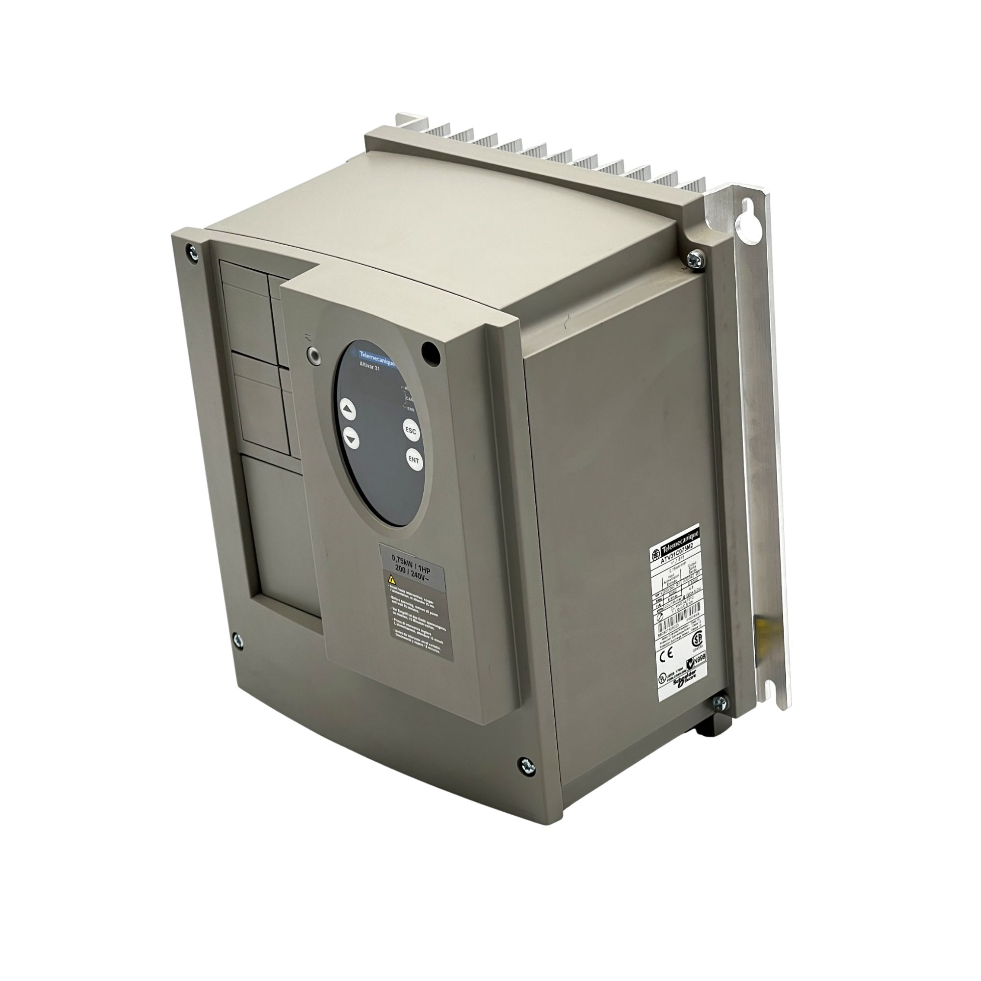 Sagedusmuundur ATV31C075M2, 0.75kW, 240V, IP55, Schneider Electric - Image 2