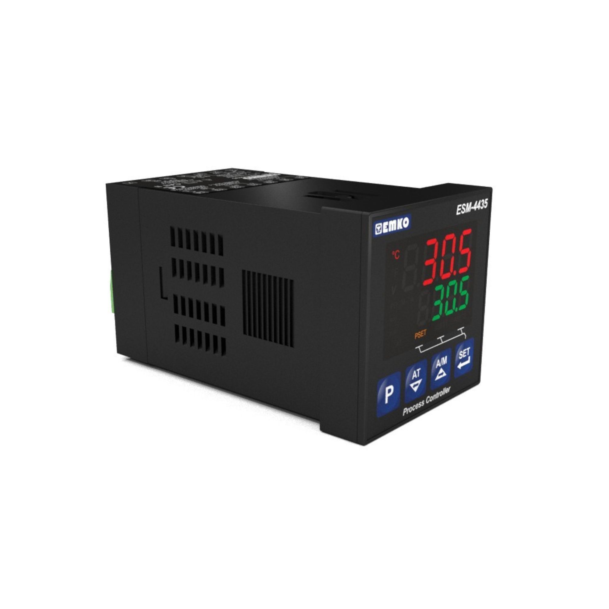 Temperatuuri kontroller, 100-240AC 2xrelee (5A) + 1x 4-20mA, IP65/20 , EMKO - Image 2