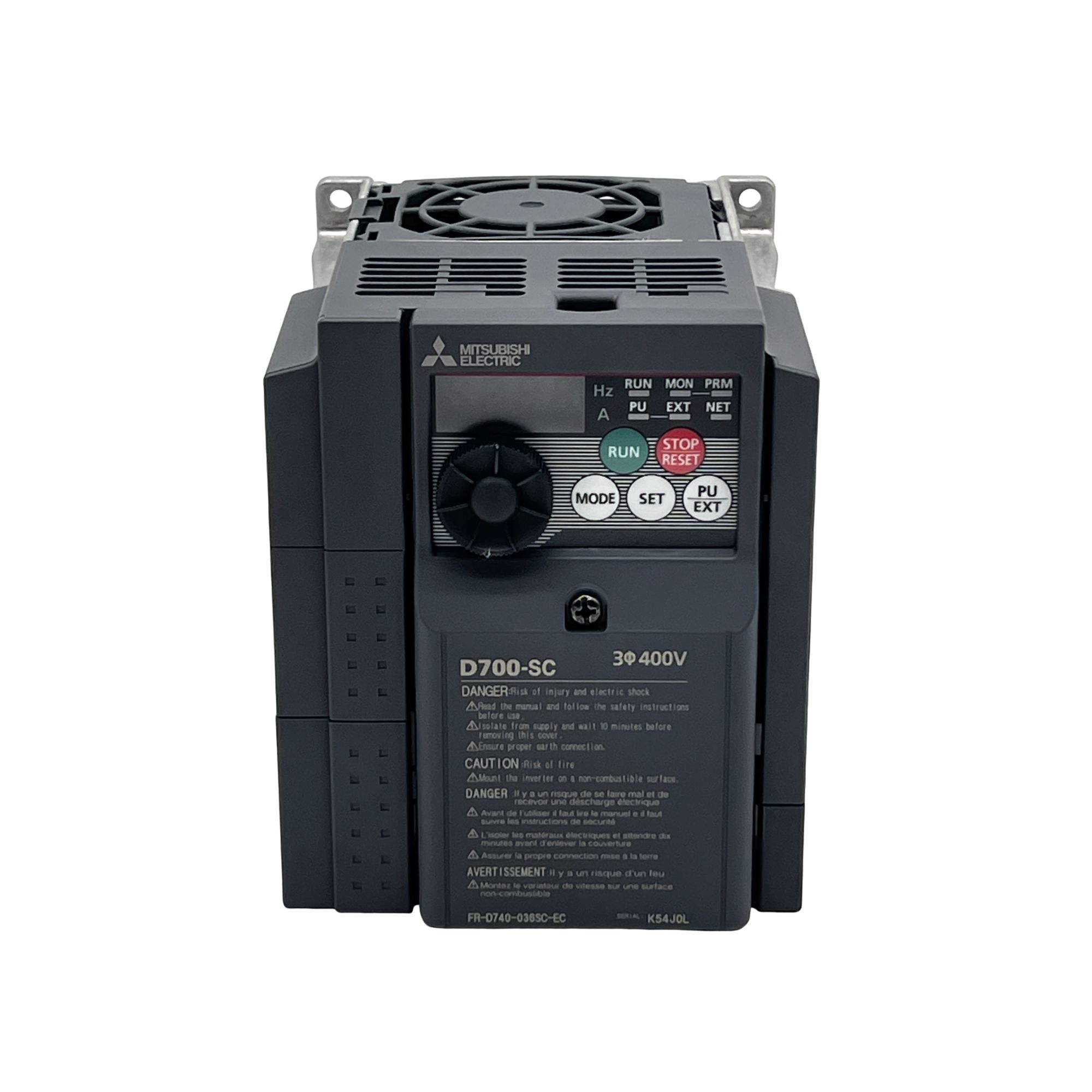 Sagedusmuundur, 3,6A, 1,5KW, 400VAC, Mitsubishi Electric