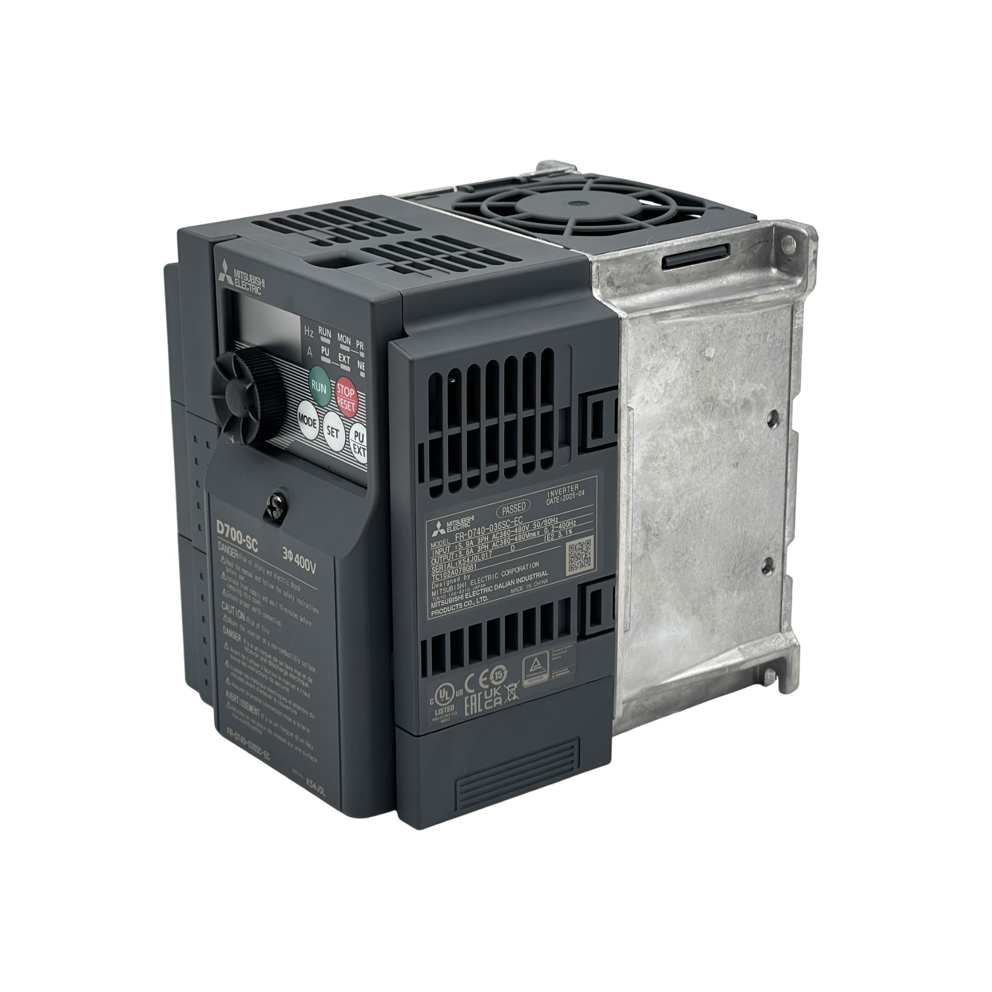 Sagedusmuundur, 3,6A, 1,5KW, 400VAC, Mitsubishi Electric - Image 2