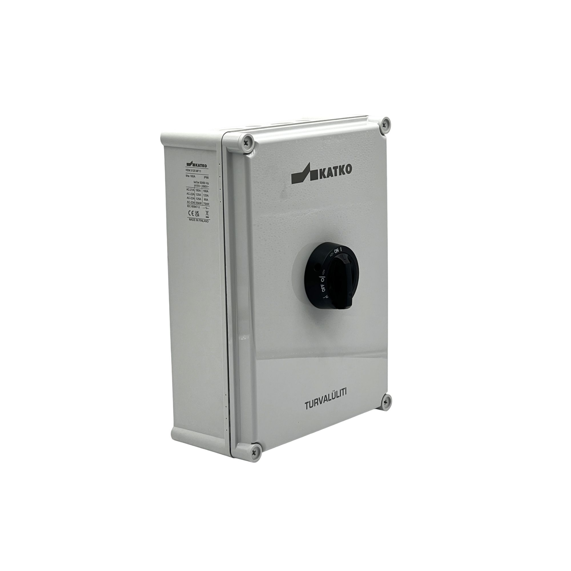 Turvalüliti KEM3125/MF11, 125A, 55kW, IP65, KATKO