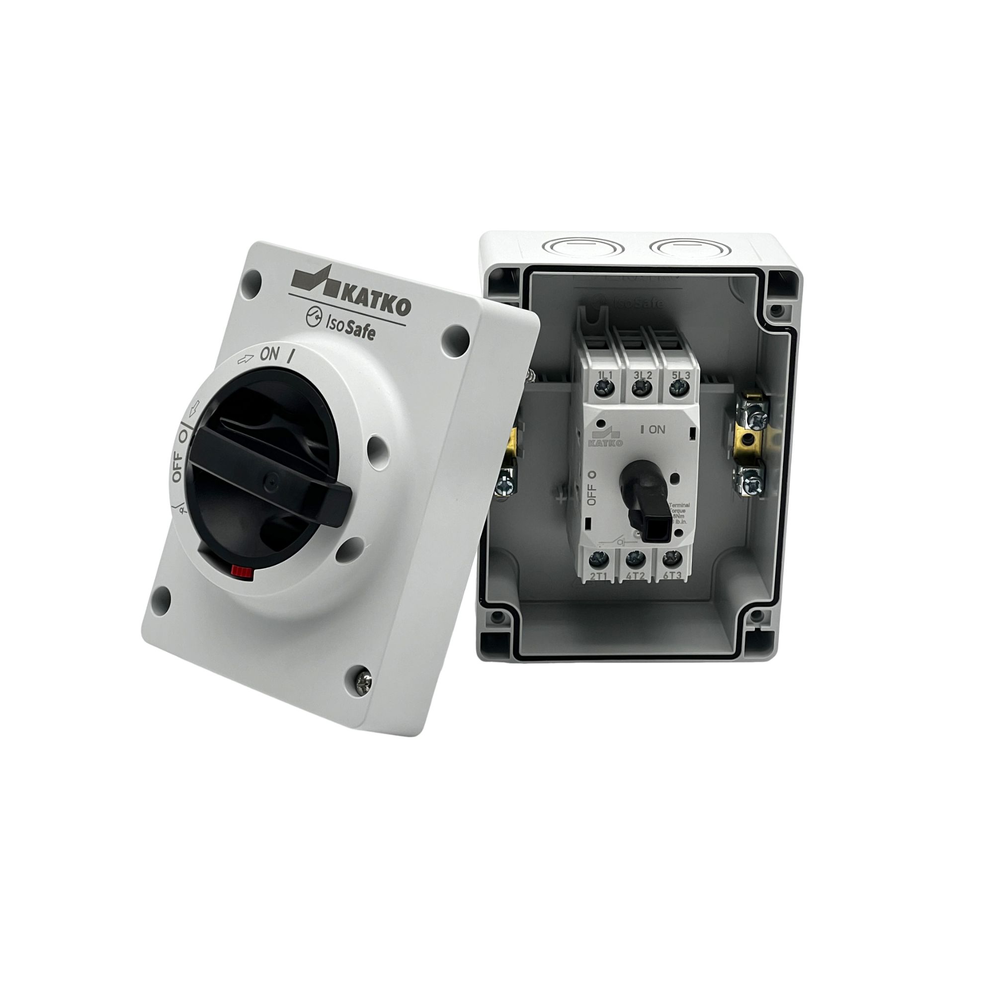 Turvalüliti KEM 316 M2 ABS, 7,5KW, 16A, IP65, KATKO - Image 3