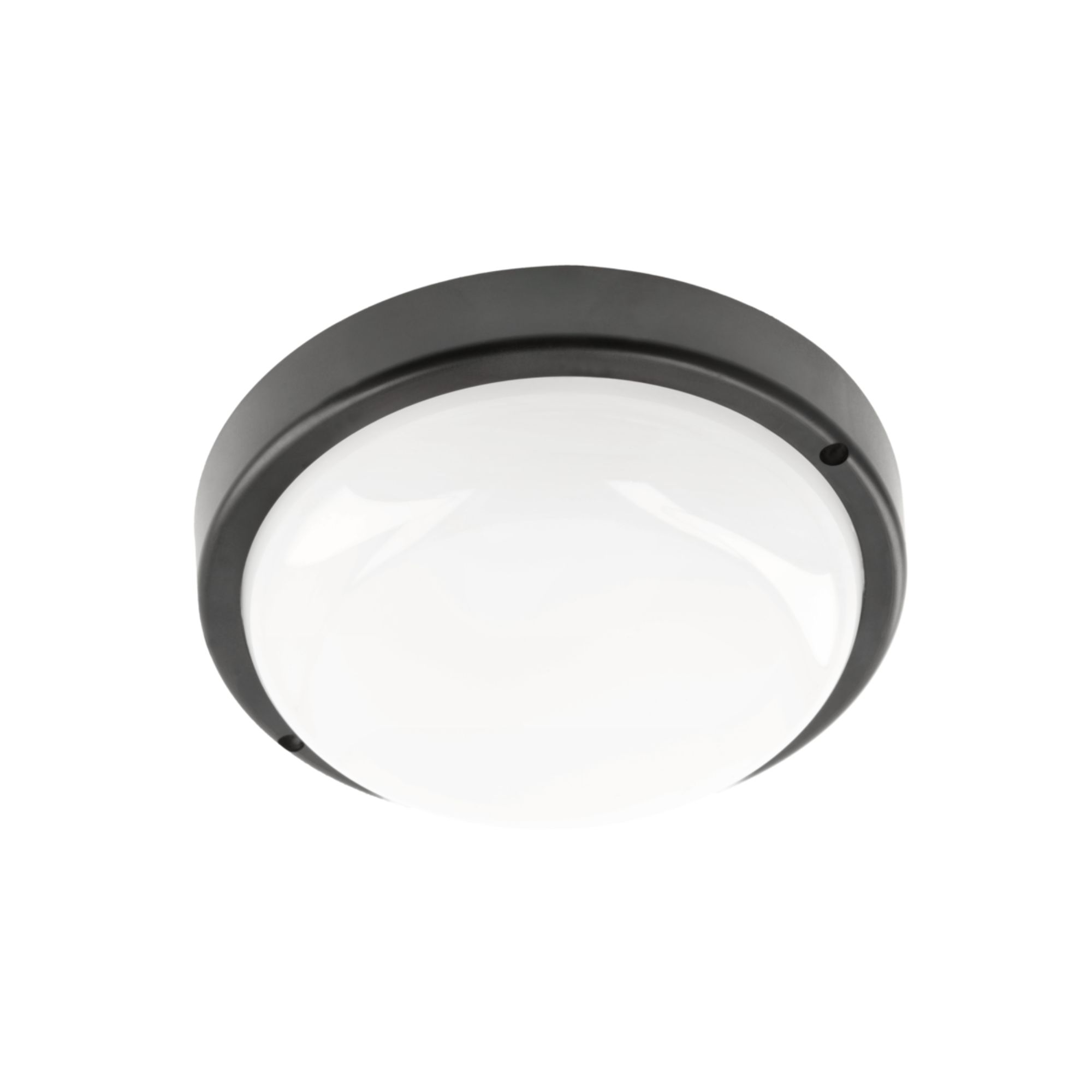 LED Plafoon KODO-OK, 12W, 1080lm, IP54, IK08, 4000K, ümar, must, GTV
