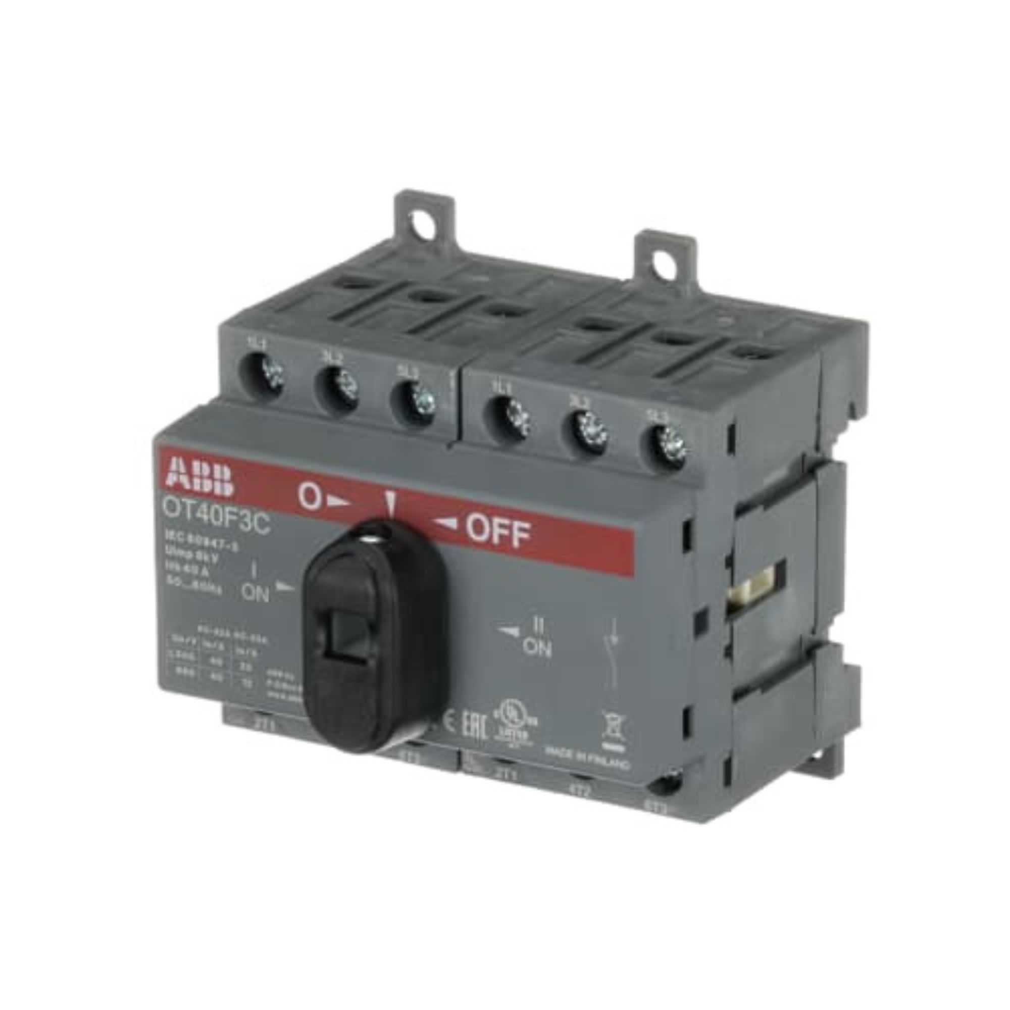 Ümberlüliti OT40F3C, 3P, 40A, 1-0-2, ABB - Image 3