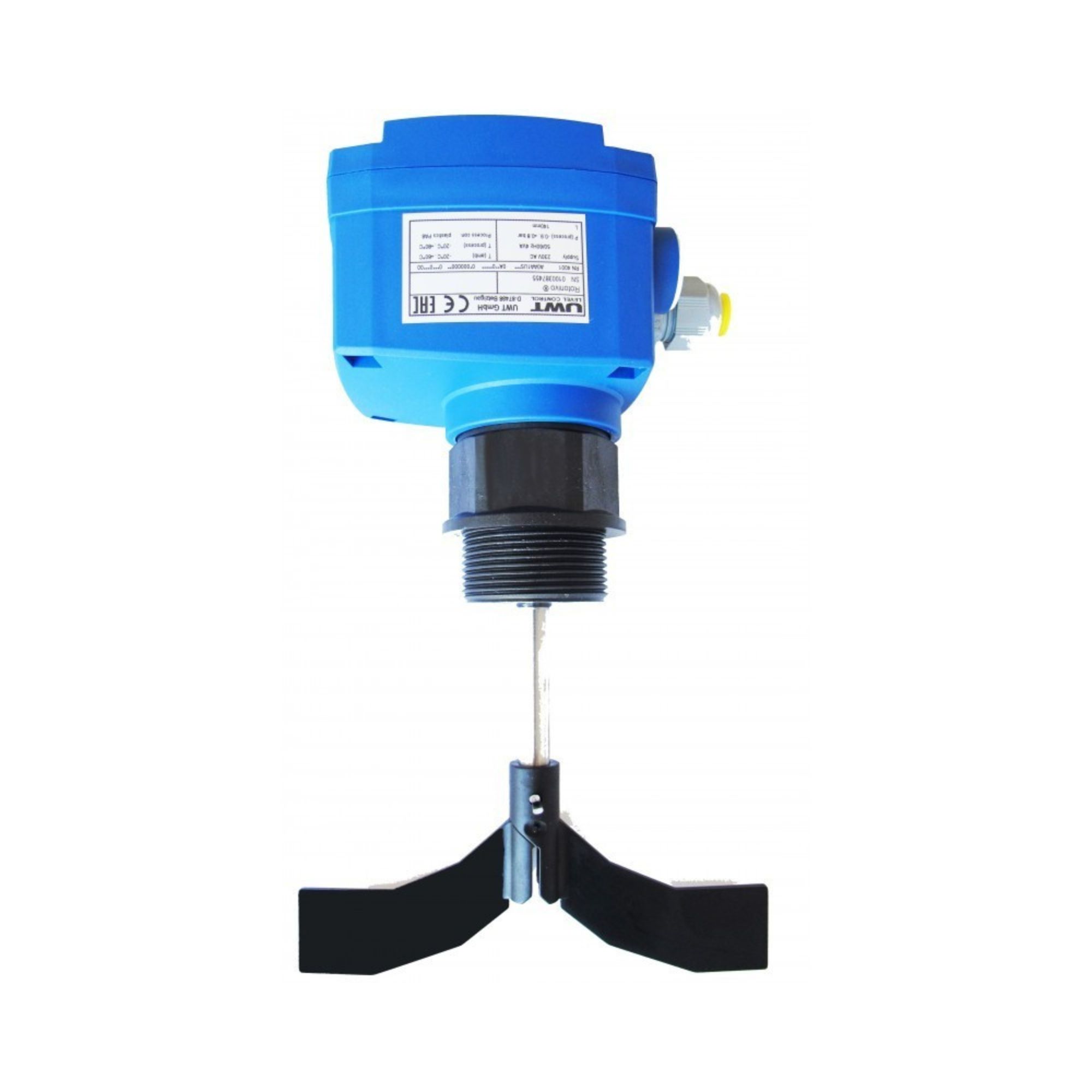 Tasapinnaandur Rotonivo, 230VAC, plastikust tiivik, 140mm, 1 1/2´´, UWT