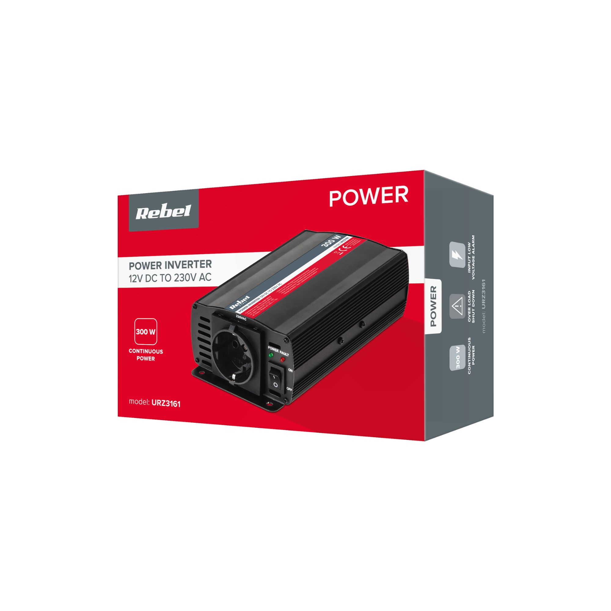 Inverter 300W, 12VDC > 230VAC - Image 4