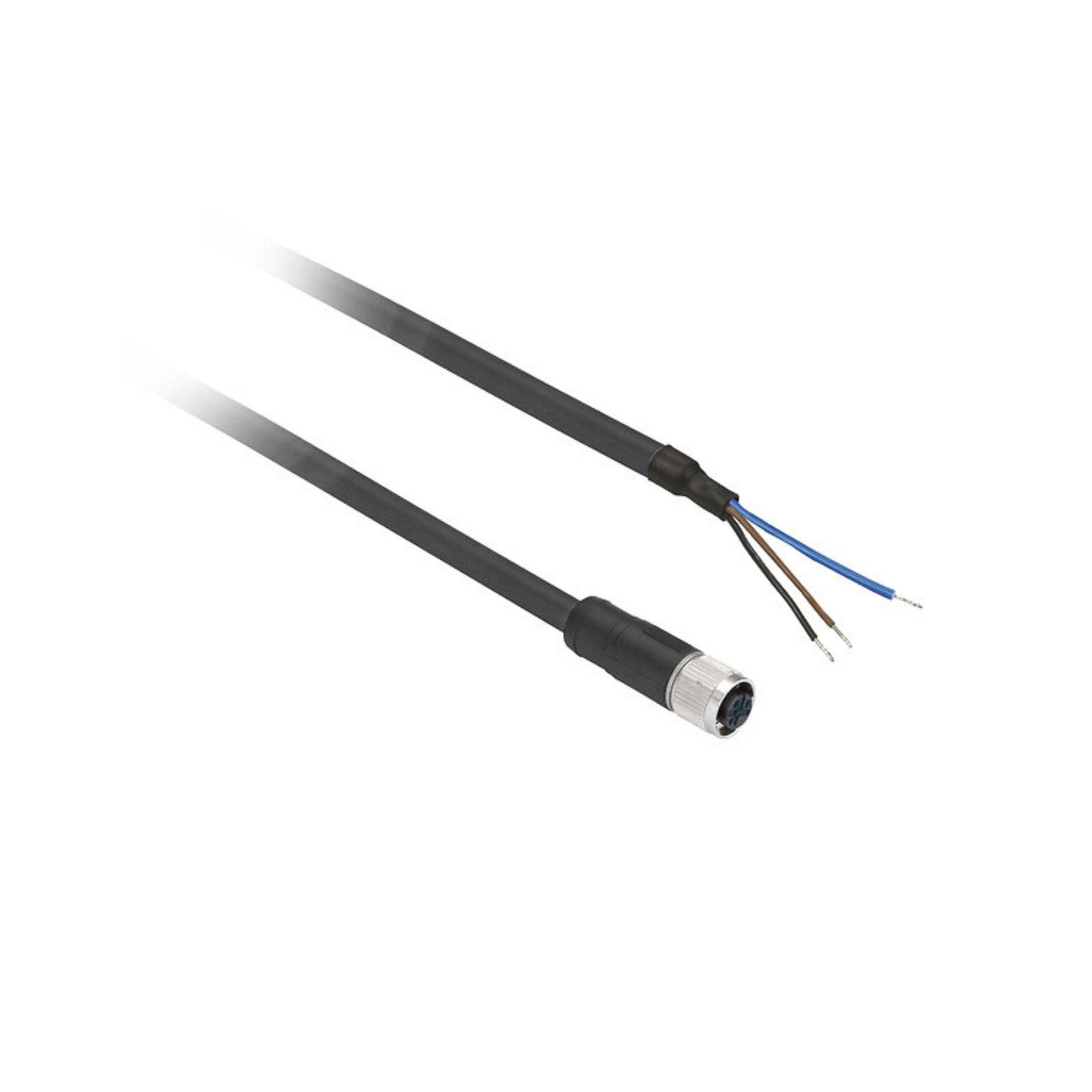 Andurikaabel XZ M8, otse, 3 x 0.34 mm², 2m, Telemecanique