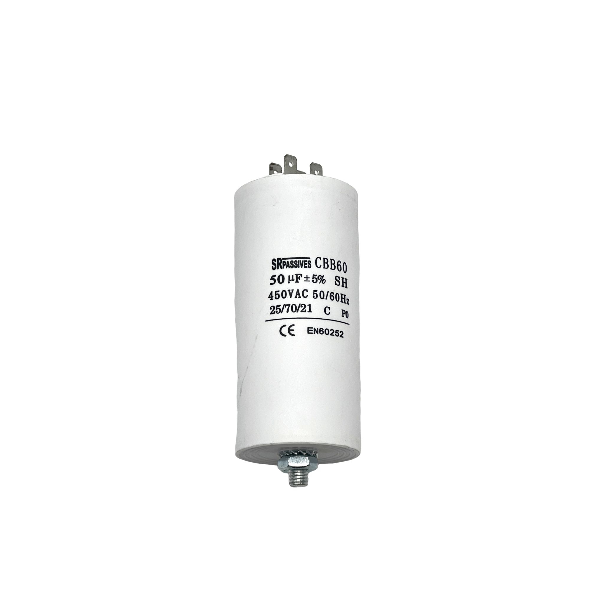Mootori kondensaator 50mF, 450V