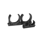 Plasttoru kinnitus 25mm, MUST, UV-kindel