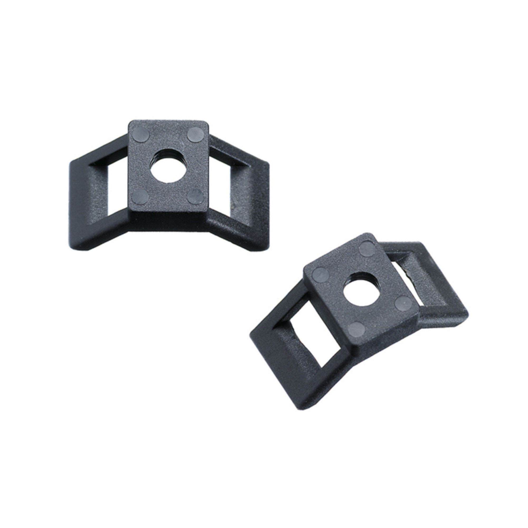 Kruviankur kaabliköidisele 7,8mm.HAUPA (100tk/pk.) MUST