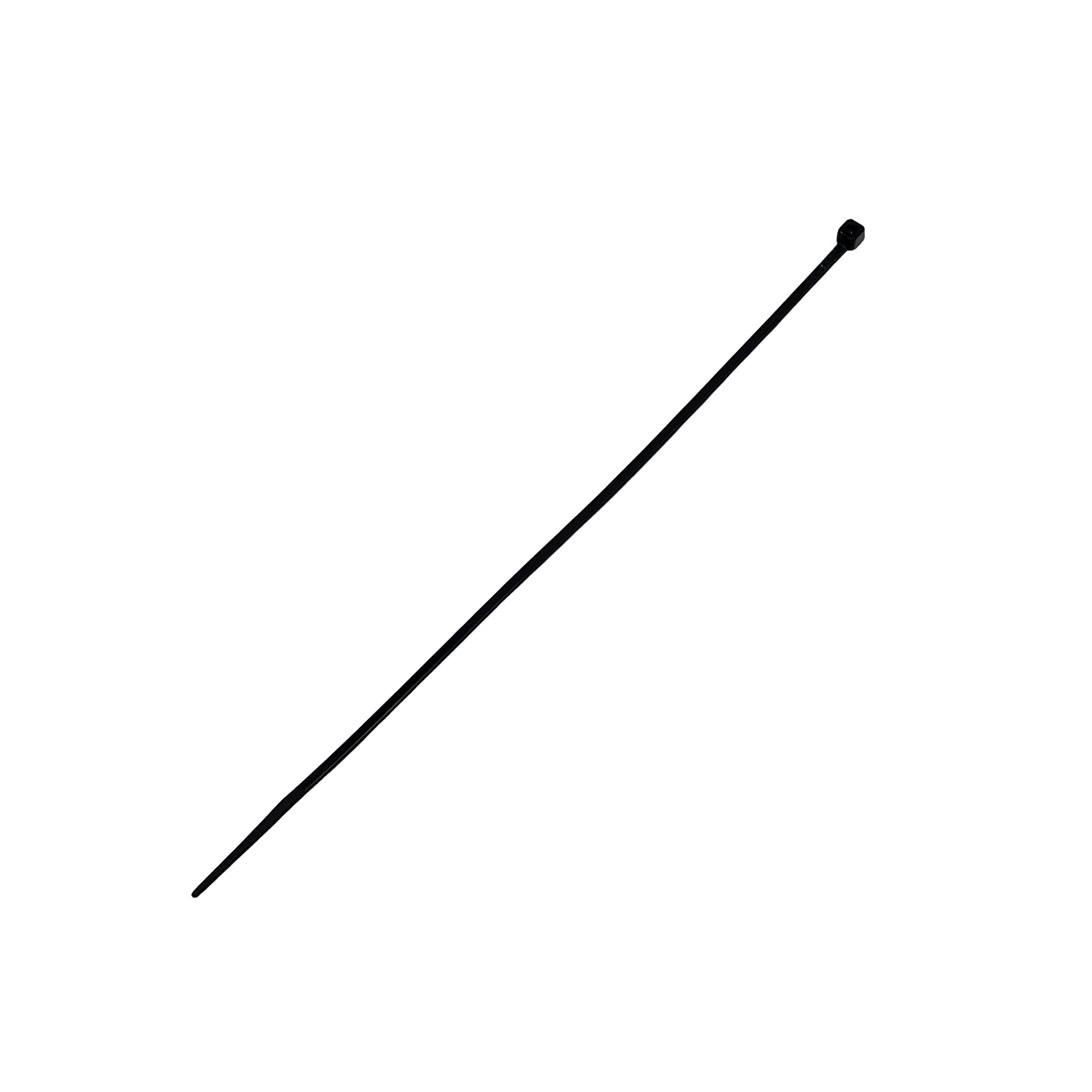 Kaabliköidis 203*2.5mm HAUPA must (100tk/pk.)