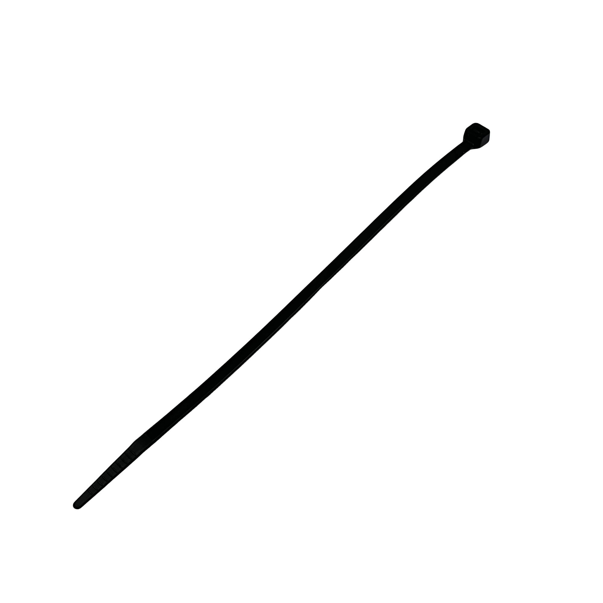 Kaabliköidis 203*4.6mm HAUPA must (100tk/pk.)
