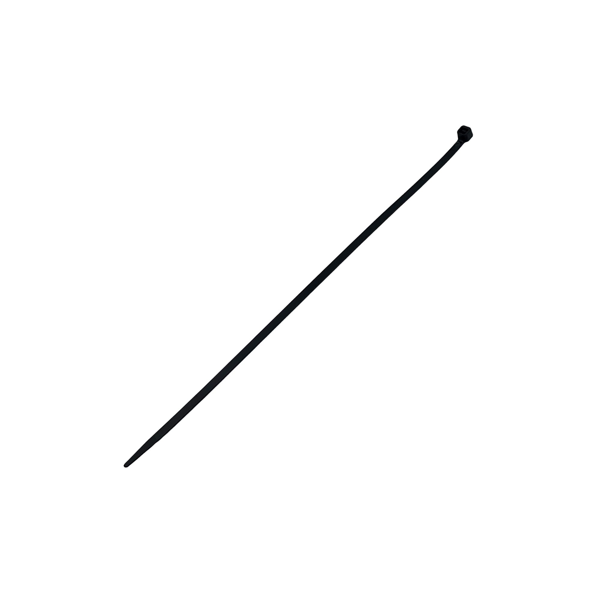 Kaabliköidis 302*4.8mm HAUPA must (100tk/pk.)