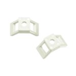 Kruviankur kaabliköidisele 7,8mm.HAUPA (100tk/pk.) VALGE