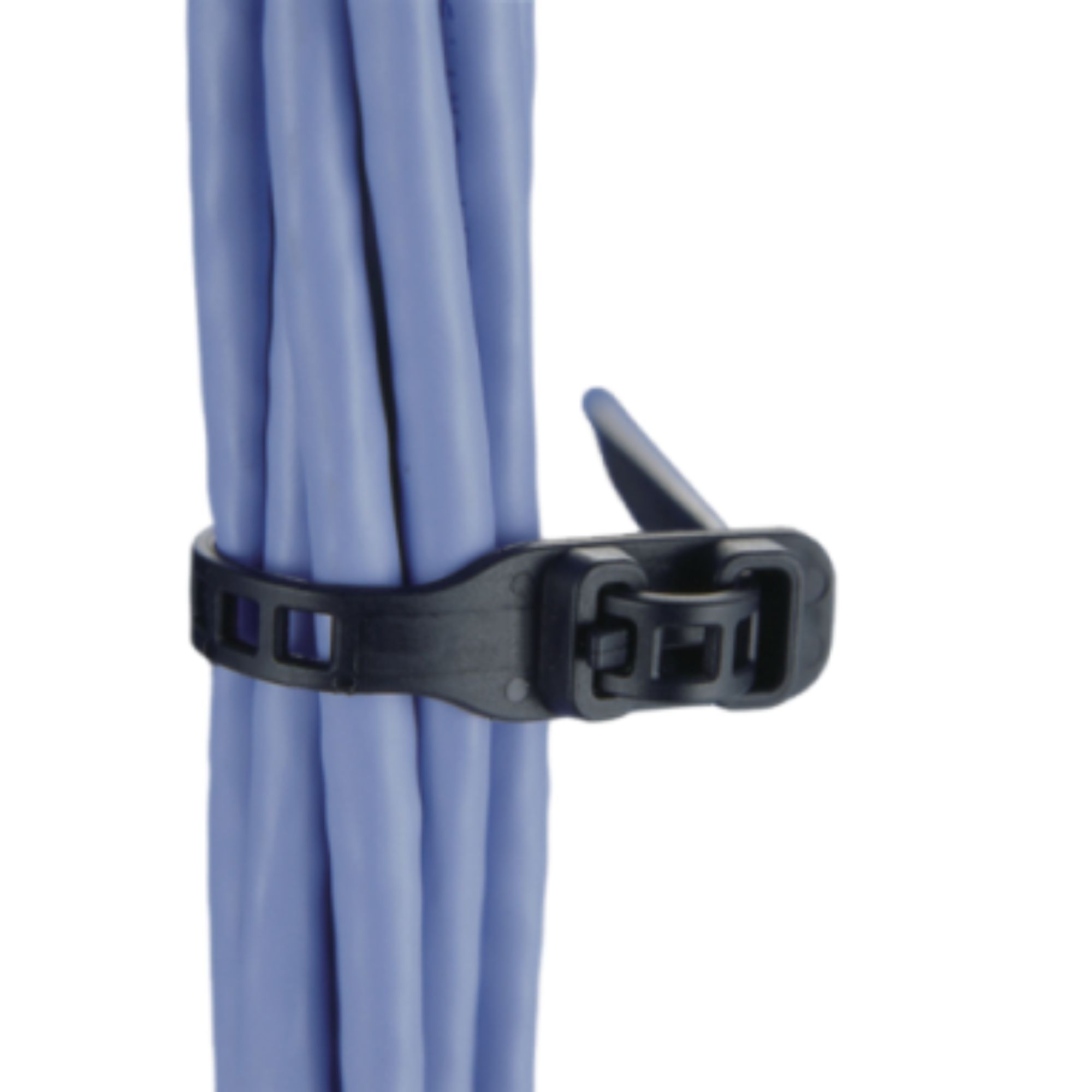 Juhtmeside Softfix M 260*11mm must HELLERMANN (8 tk/pk.) - Image 5