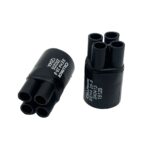 Termokahanev kaablikinnas SEH4 28/9, 4 soont 1.5-10mm2, must