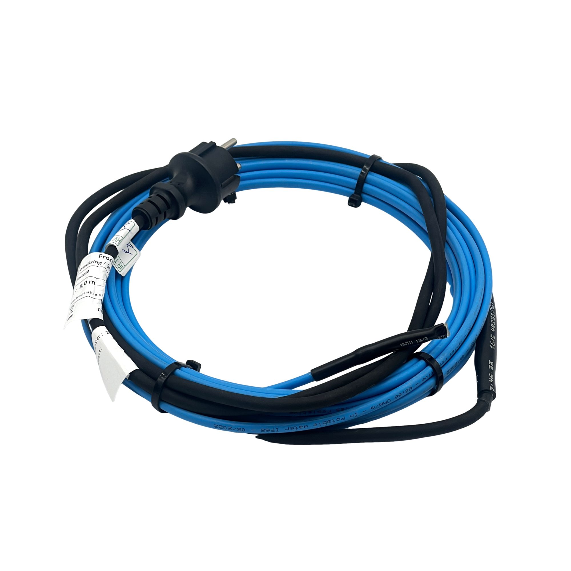 Veetoru küttekaabel AQUA Safe, pistikuga, 230V, 8,0m, 80W