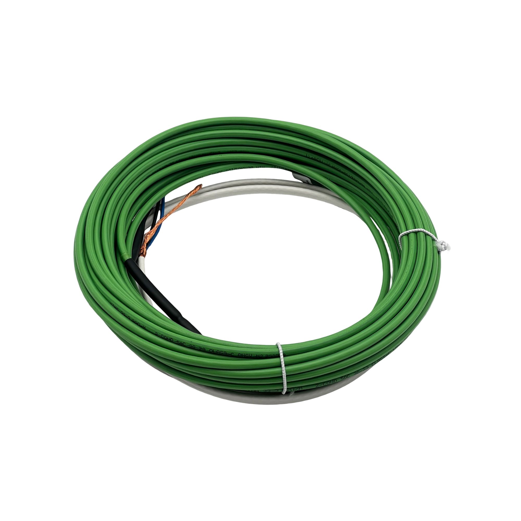 Küttekaabel KIMA Roheline, 15m, 110W, 7.5W/m